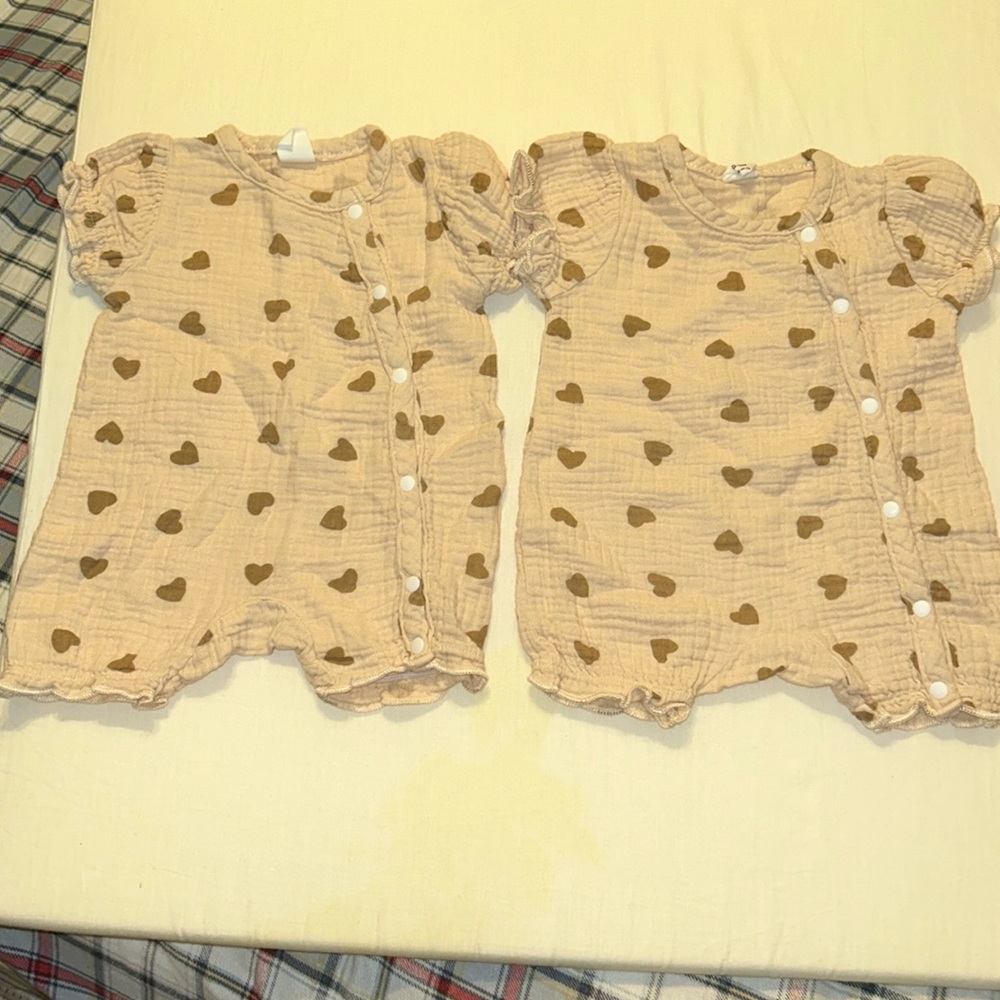 Baby Twin Onesie Outfit